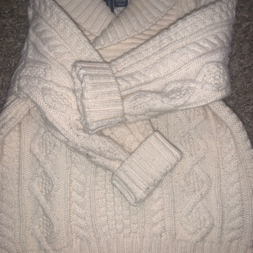 Janie and Jack Baby Boy Knitted Cardigan Pullover 6/12m - Picture 3 of 7